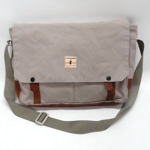 Cotopaxi Gray & Brown Laptop/Messenger Bag